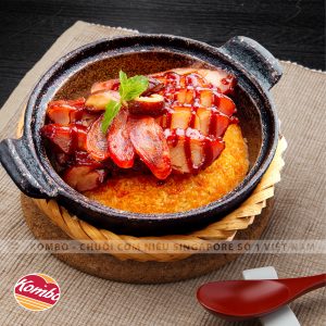 CƠM NIÊU GÀ NƯỚNG SỐT TERIYAKI